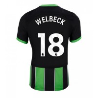 Maglia Calcio Brighton Danny Welbeck #18 Terza Divisa 2024-25 Manica Corta